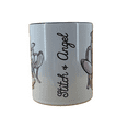 thumbnail image 3 of Disney 11 oz Stitch & Angel White Ceramic Mug, 3 of 4