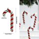 thumbnail image 1 of Bolas de caramelo colgantes para Navidad, colgante de bastón de caramelo rojo y blanco, decoración de árbol de Navidad para fiesta en casa, Año Nuevo 2024, 1 unidad, 1 of 4