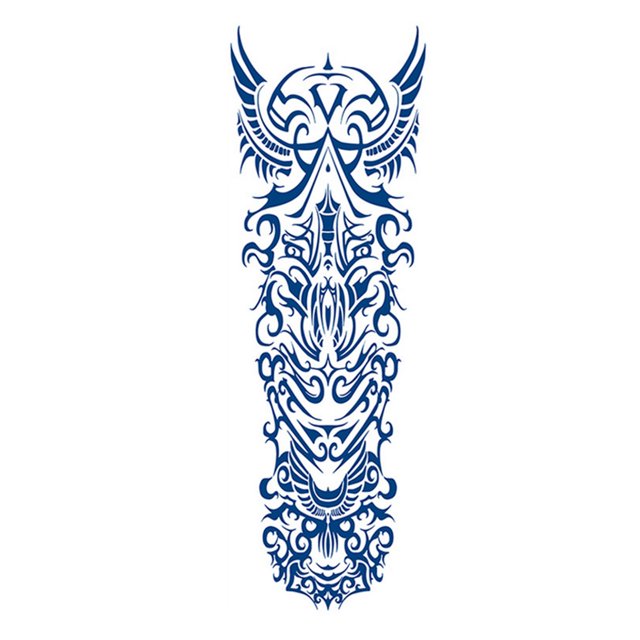 Pegatinas de tatuajes temporales extra grandes para tatuajes falsos de brazo a prueba de agua yeacher Etiquetas engomadas del tatuaje