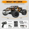 thumbnail image 4 of HAIBOXING 1:18 Remote Control Truck 18859 - Fast RC Car for Adults and Kids, 4x4 Waterproof Off-Road Monster Truck for Boys - Includes 2 Batteries, 4 of 10