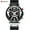 Silver Case Black Noodles, variant on Curren 8329 Men's Sports Watch Men's Sports Watch in Stock