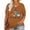 A-Brown, variant on Pumpkin Plus Size Women Tshirt Its Fall Yall Thanksgiving Short Sleeve Graphic Tees