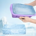 thumbnail image 4 of 2PC Large Silicone Ice Cubes Molds Reusable Giant Ice Cubes Bricks Maker Molds Big Ice Tray For Coolers &Ice Bath Tub Cold Plunges Water Chiller Accessorie, 4 of 7