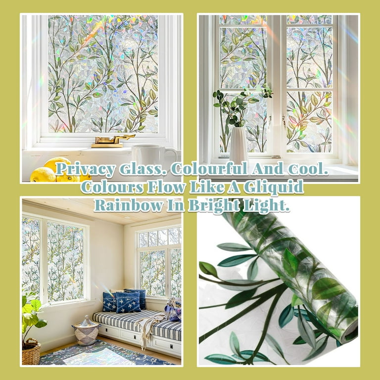 2 Rolls Rainbow Privacy Window Film Stained Glass Nigeria | Ubuy 2 Rolls Rainbow Privacy Window Film Stained Glass Nigeria | Ubuy