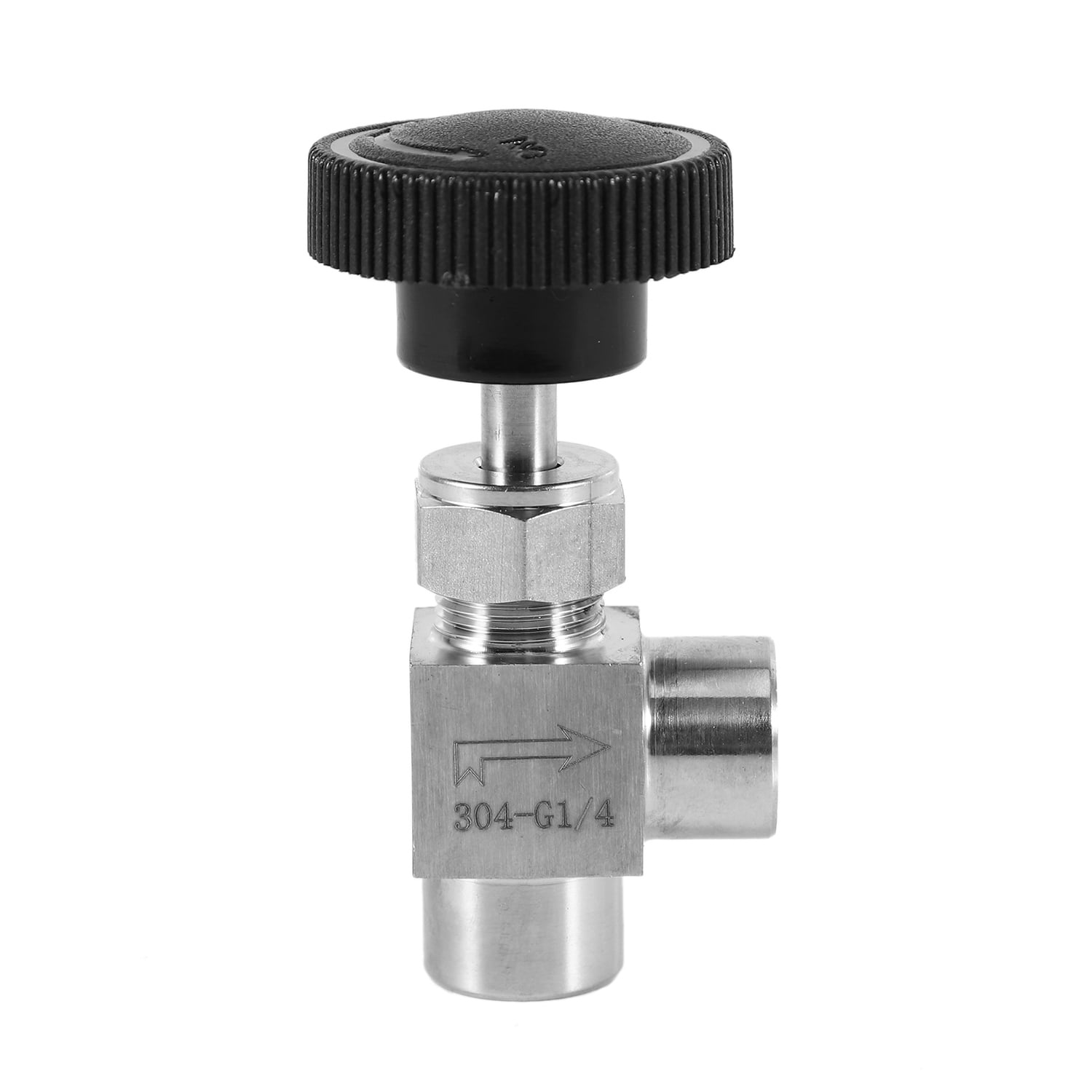 Needle Valve Adjustable Needle Valve 1/4 Inch Right Angle Female Thread