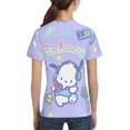 thumbnail image 2 of Boys Girls Pochacco Shirt Graphic T-Shirt Crewneck Short Sleeve 3d Colorful Tops Tees, 2 of 6