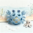 thumbnail image 5 of 2-in-1 Crab Silicone Teether Rattle – Soothing Teething Toy with Gentle Rattle for Infants 3+ Months, 5 of 10