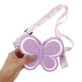 thumbnail image 3 of WORGEOUS Adorable Butterfly Shaped Silicone Bag For Girls Multi-Functional Crossbody Purse Toddler Change Storage Bag Girls Crossbody Bag Girl Storage Pouch, 3 of 8