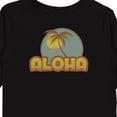 thumbnail image 4 of Inktastic Aloha Palm Boys or Girls Long Sleeve Toddler T-Shirt, 4 of 5