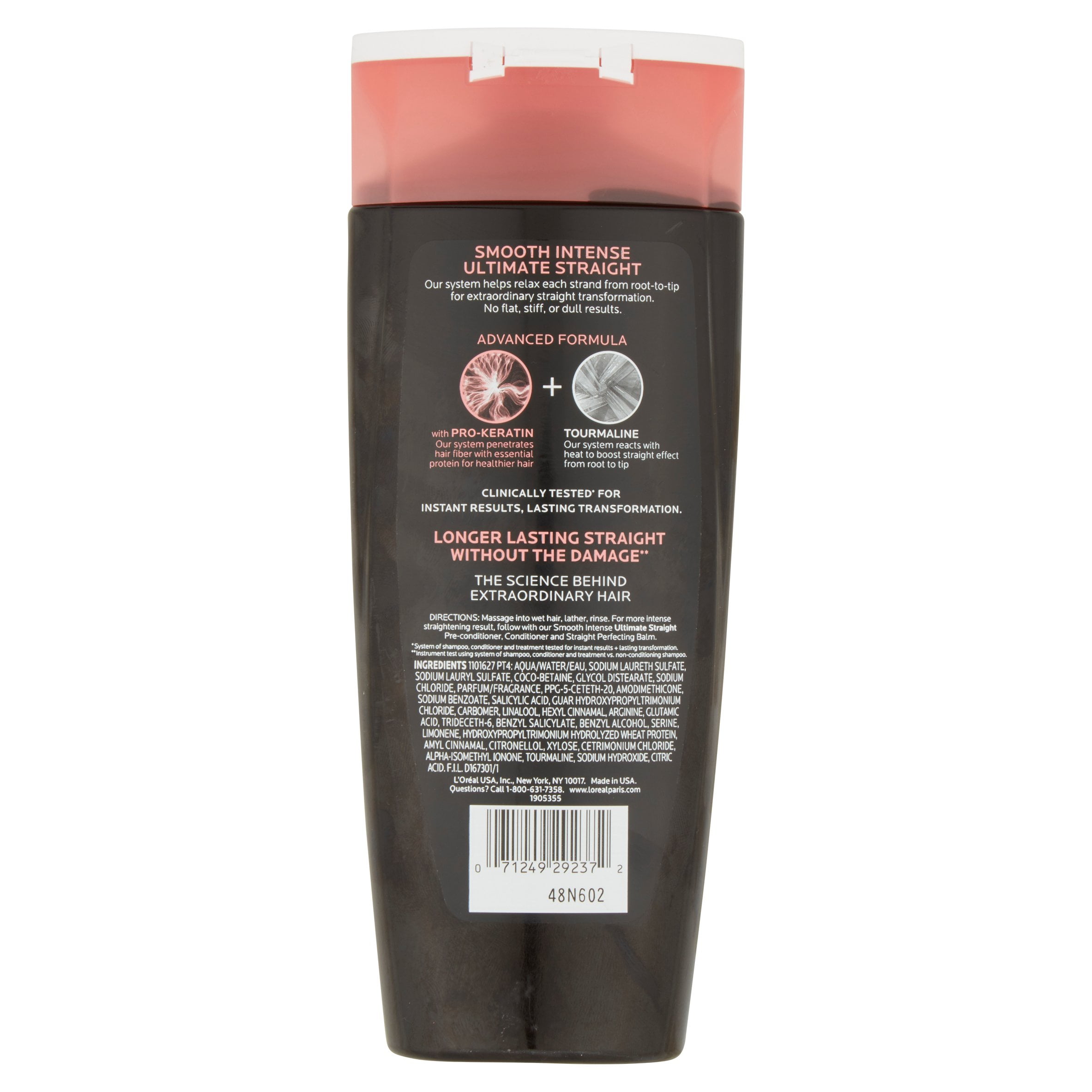 L Oreal Paris Smooth Intense Straightening Shampoo 12 6 Oz