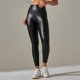 thumbnail image 4 of Nuevas mallas de mujer de gran tamaño a la moda, pantalones de cuero PU ajustados y sexis de cintura alta, pantalones de Yoga coloridos para mujer, 4 of 5