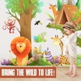 thumbnail image 3 of Adhesivos de pared DEKOSH Safari Animals Jungle Adventure, 3 of 7