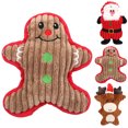 thumbnail image 2 of Jouet de Noël pour Chien Résistant aux Morsures Jouet de Dentition pour Chien Fournitures pour Animaux pour Chiens Chiots, 2 of 7