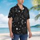 thumbnail image 3 of Fotbe Space Galaxy Camisa Hawaiana para Hombre Unisex – Camisa Casual de Verano con Botones de Manga Corta de Algodón y Lino,Large, 3 of 7