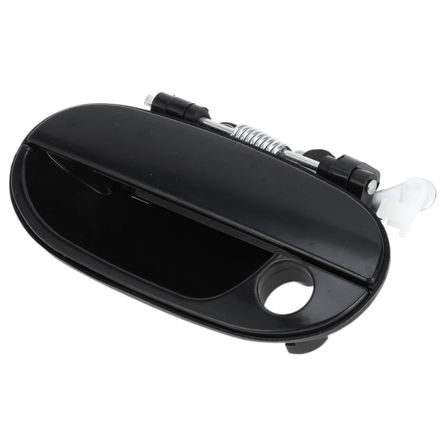 Unique Bargains 1 Pc Manijas de puerta exterior de automóvil para Hyundai Accent 1995-1999 Frontal Izquierda No.8265022000 Negro ABS