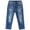 Light Blue-2325, variant on KIDSCOOL SPACE Baby Girl Boy Jeans,Little Kid Elastic Band Inside Ripped Denim Jeans Pants,Blue,2-3 Years