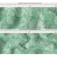thumbnail image 4 of Soimoi Waterproof Outdoor Fabric by 2 Yard | Floral Print on Green | 56" Wide | UV Resistant & Durable Taffeta Material for Cushions, Covers, Curtains, awning & DIY Projects, 4 of 7