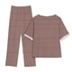 thumbnail image 3 of Pantalones de Mujer Traje de Deporte Casual Sudadera Pantalones de Manga Larga, Traje Suelto para el Uso Diario, de Trabajo Y de Temporada, 3 of 3