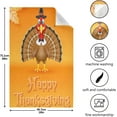 thumbnail image 3 of Coolnut Cute Thanksgiving Turkey Kitchen Dish Towel Set,Drying Kitchen Towels Tea Towels Gift Set for Drying Cleaning Cooking Baking 1Pcs, 3 of 6