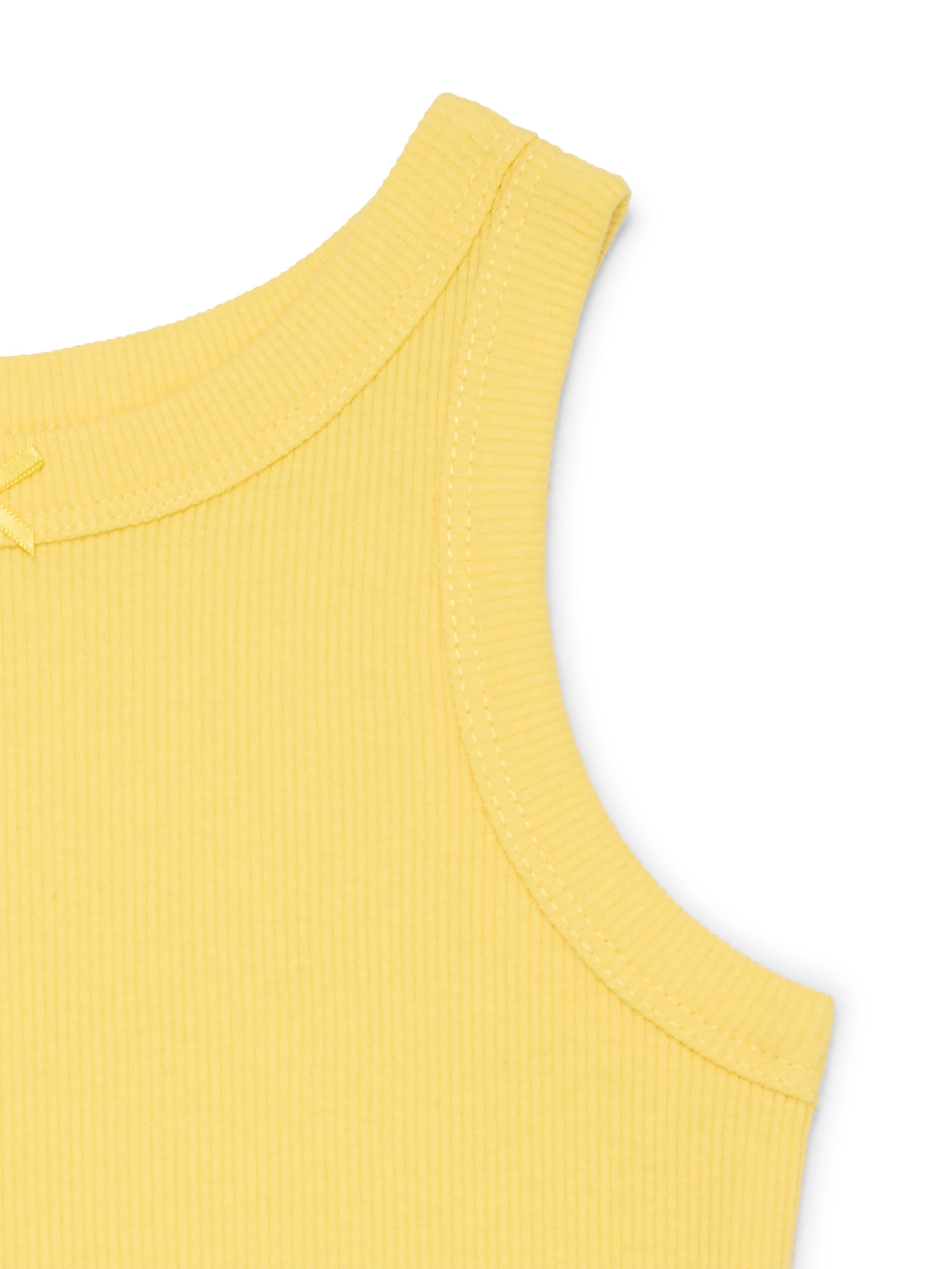 Wonder Nation Toddler Girls Ribbed Tank Top, Sizes 18M-5T