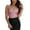 Pink, variant on Womens Sequin Crop Top Sleeveless V Neck Tank Top Sparkly Camisole Blouse Party Club Tops Wardrobe Women Half Top Base