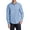 Oxford Blue, variant on Mens Untucked Fit SuperPro Oxford Shirt Wrinkle Resistant Button Down Collar Short Sleeve