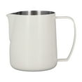 thumbnail image 2 of Milk Frothing Pitcher, Environmentally Friendly Modern 450ml Thickened Stainless Steel Milk Frother Cup Corrosion Resistant Fine Workmanship  for Replacement, 2 of 7