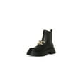 thumbnail image 6 of Steve Madden Womens Cleo Leather Platforms Ankle Boots, 6 of 9
