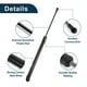 thumbnail image 5 of Resortes de elevación únicos para Mazda 3 2019-2024, resorte de gas para el capó delantero negro con cable de conexión, soporte de montaje, junta, 2 juegos, 5 of 7