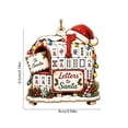 thumbnail image 3 of Trovenix Mahjong Ornament Christmas Wooden Themed Hanging Ornament Festive Holiday Tree Decoration For Xmas Home Party Decor Keepsake Gift, 3 of 6