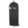 thumbnail image 2 of Black Non Woven Garment Storage Bag with Transparent Window for Clothes Protection and Easy Access, 2 of 2
