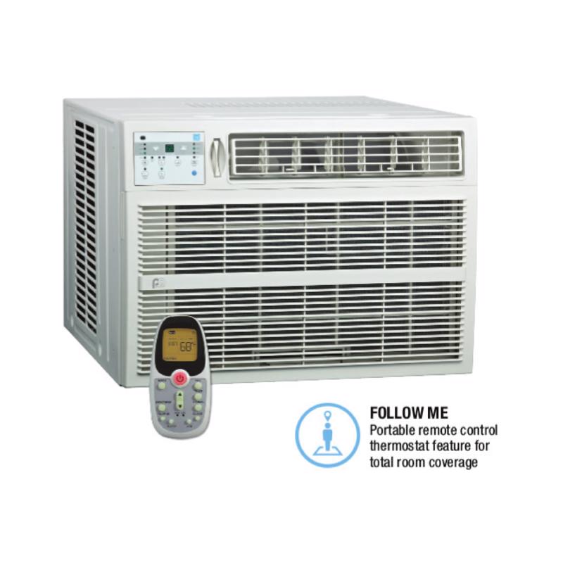 Bu0026K Products 4538906 1000 sq ft. 230V Perfect Aire 18000 BTU Window Air  Conditioner with Remote Control - Walmart.com
