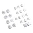 thumbnail image 3 of SPRING Car Air Condition CD Panel Button Trim For Benz C Class W204 GLK X204 Panel Multimedia Switch Buttons Sequins Button Cover, 3 of 4