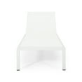 thumbnail image 6 of Noble House Cape Coral Outdoor Chaise Lounge White, 6 of 12