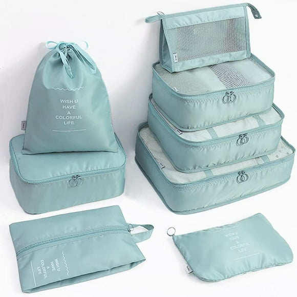 8 Set Packing Cubes for Suitcases, Travel Cubes Packing Luggage