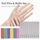 thumbnail image 5 of Juego de limas y pulidores para uñas: 10 limas doble cara + 6 bloques de pulido de 4 lados, multicolor, material EVA y lija, tamaño compacto, ideal para manicura profesional., 5 of 6