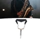 thumbnail image 1 of Correa Para Saxofón, Gancho Giratorio De Metal, Correa Para El Cuello De Saxofón De Cuero Para Saxofón Alto Tenor, 1 of 7