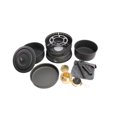 thumbnail image 1 of Juego de utensilios de cocina portátiles para acampar al aire libre yeacher 7PCS/10PCS Aluminio anodizado, 1 of 7