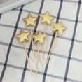 50 Pcs Gold Decor Birthday Party Favors Cake Scenic Beautiful Cake Cake