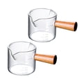 thumbnail image 4 of 2x Tazas Medidoras de Espresso,Vaso de Expreso Resistente al Calor Taza Medidora de Tazas Medidoras Vino Vaso de Bebidas Herramientas de Modul BLESIY tazas de medición, 4 of 8