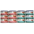 thumbnail image 2 of wellness natural grain free signature selects flaked wet cat food variety pack box - 2 flavors (wild salmon & shrimp) - 2.8 ounces each (12 total cans), 2 of 3