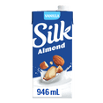 thumbnail image 2 of Silk Almond Milk Alternative, Vanilla, Dairy Free, Shelf Stable, 2 of 6