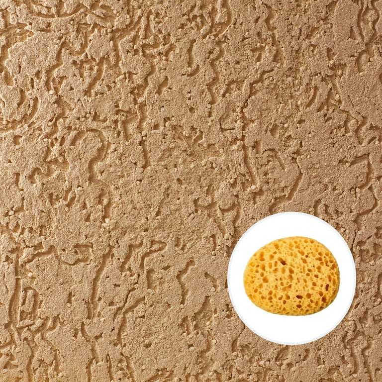 Knockdown Texture Sponge Drywall Wall Patch Ceiling Texture Sponge Home  Decor Sponge for Texture Repair DIY Painting Ceiling (2 Pieces,13 x 15 x 6  cm) 