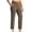 Coffee #18, variant on Pants for Women 7/8 High Waisted Stretch Ankle Pants with 3 Pockets Golf Casual Travel Athletic Work Trousers