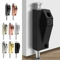 thumbnail image 2 of LAIQIEN Wooden Door Spring Floor Lock Sliding Door Latches Framed Door Lock Enduring, 2 of 10