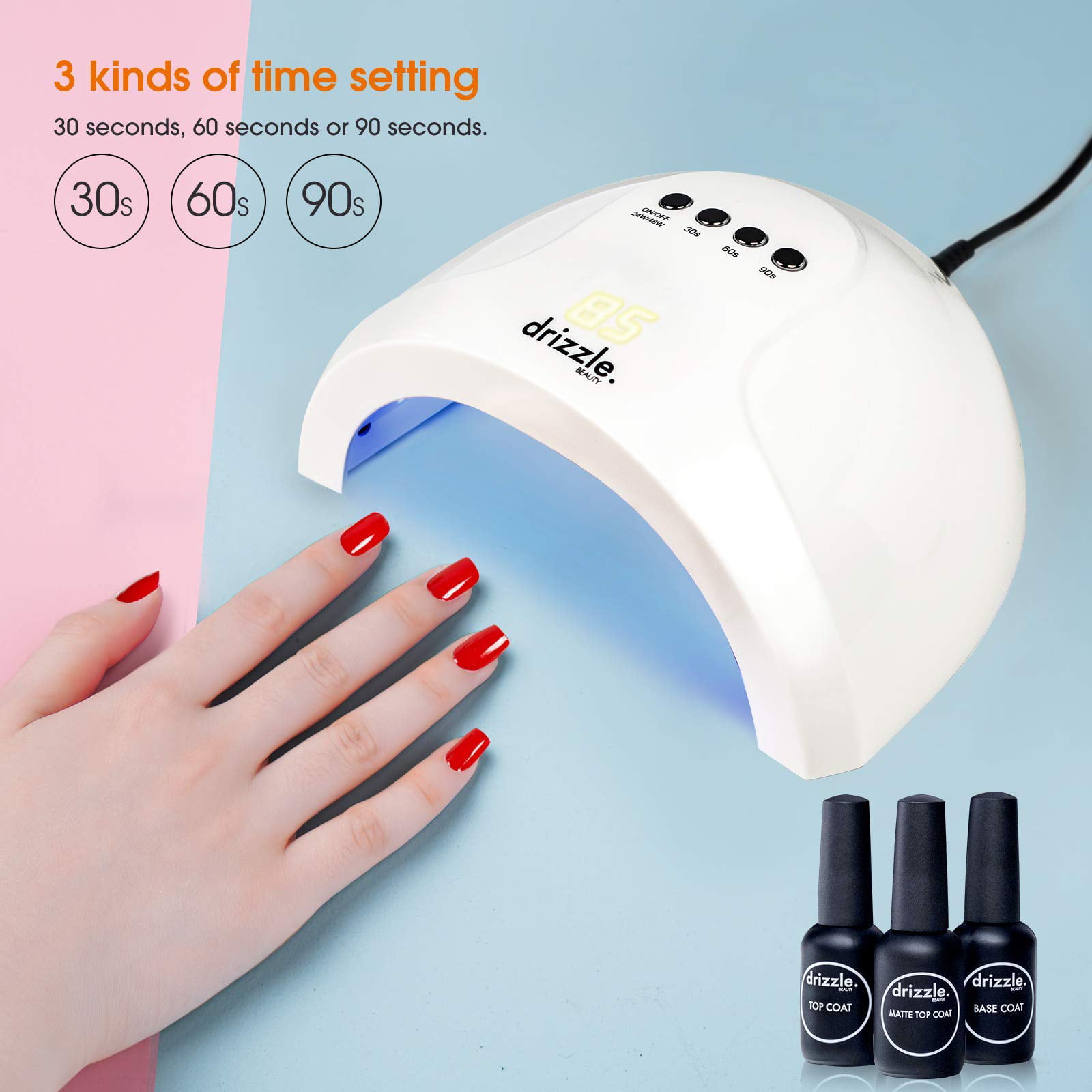 Professional Nail Lamp for Gel Nail.Lumcrissy UV LED Nail Dryer,Nail Lights  for Gel Nails Polish,32PCS Premium Light Beads with Metal Cover(Not  Cordless,Needed Plug in) : Amazon.co.uk: Beauty