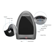 EyeVac Home Touchless Vacuum Automatic Dustpan - Fast & Powerful - Corded Canister Vacuum, Bagless