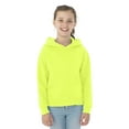 thumbnail image 1 of Jerzees Youth NuBlend Pull Over Hooded Sweatshirt, XL, Safety Green, 1 of 1