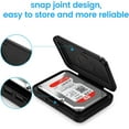 thumbnail image 3 of ORICO Hard Drive Case 3.5 inch HDD Storage Carrying Case Anti-Static and Shockproof External Hard Drive Portable Case for WD,Seagate,Toshiba-PHXBK, 3 of 7