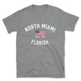 thumbnail image 1 of North Miami Florida Patriot Men's Cotton T-Shirt, 1 of 1